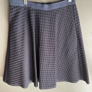 Theory A-line textured skirt